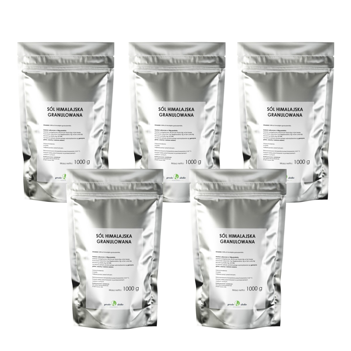 Sól himalajska różowa granulowana